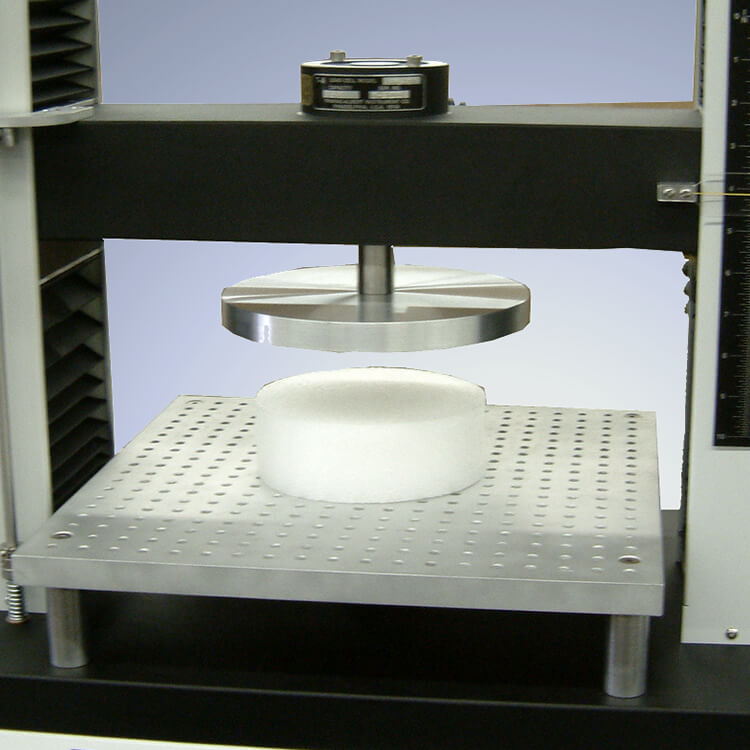 Analog foam compression tester